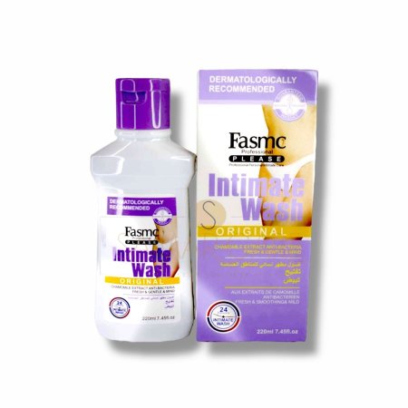🌸 FASMC Intimate Wash – غسول يومي لطيف ومطهر للمناطق الحساسة