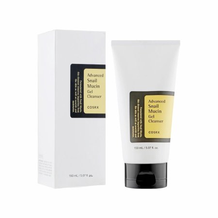 🐌 غسول الجل بمخاط الحلزون – COSRX Advanced Snail Mucin Gel Cleanser