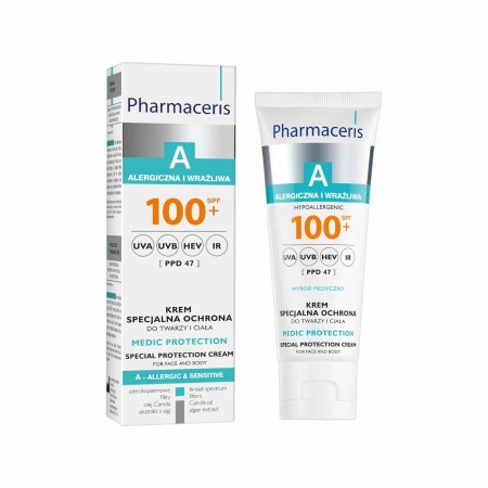 🧴 Pharmaceris A – كريم حماية طبية من الشمس SPF 100+