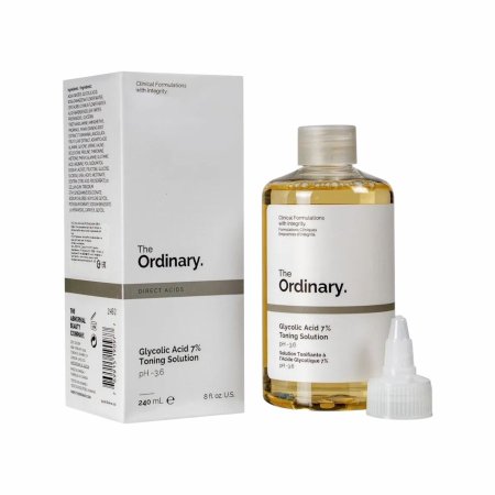 🌟 The Ordinary – Glycolic Acid 7% Toning Solution  💧 ذا أورديناري – محلول تقشير الجليكوليك بنسبة 7٪