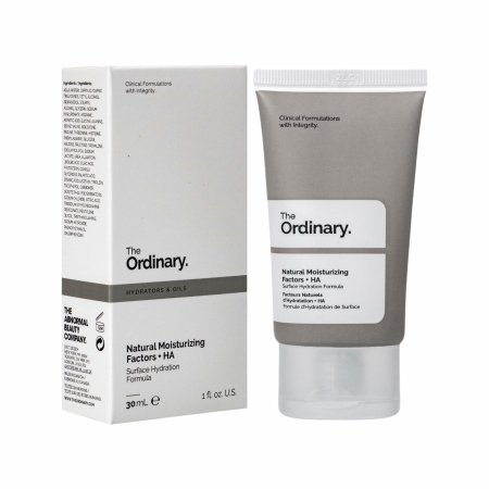 🌿 The Ordinary – Natural Moisturizing Factors + HA  💧 ذا أورديناري – عوامل الترطيب الطبيعية + حمض الهيالورونيك