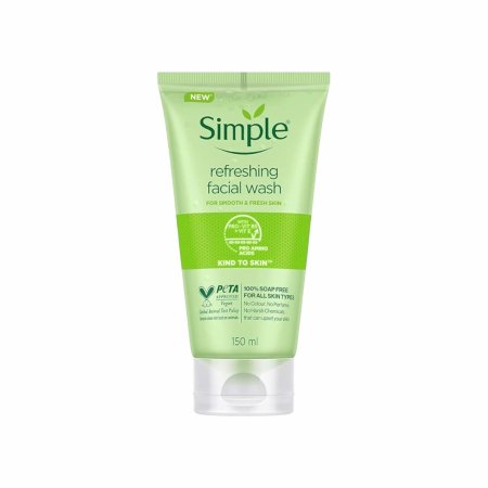 🧼 Simple – غسول الوجه المنعش