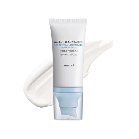 🌿 سيروم واقي الشمس Water-Fit من سنتيلا – SPF50+ PA++++
