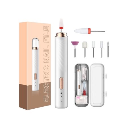 💅 جهاز برد الأظافر الكهربائي الاحترافي – Electric Nail File Set