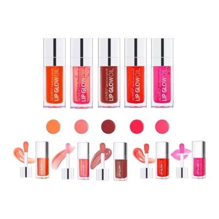 �✨ مجموعة زيوت الشفاه اللامعة – Lip Glow Oil (5 ألوان) ✨💋