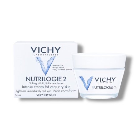Vichy Nutrilogie 2 – كريم الترطيب المكثف للبشرة الجافة جدًا
