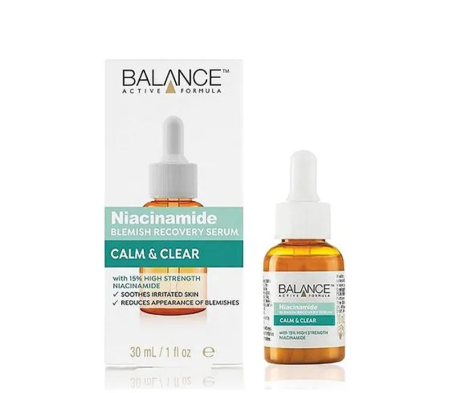 سيروم الترطيب من Balance بحمض النيكوتيناميد (نياسيناميد) 30 مل