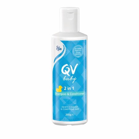 🍼 QV Baby 2 in 1 – شامبو وبلسم برعاية لطيفة للأطفال 💙