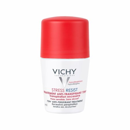 VICHY Stress Resist 72H (الأحمر)  🔥 مقاومة التعرق الشديد تحت الضغط والتوتر