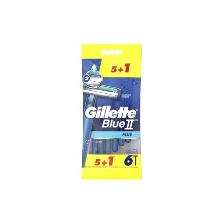 ماكينة الحلاقة جيليت بلو 2 بلس (Gillette Blue2 Plus) مع 5+1 قطع