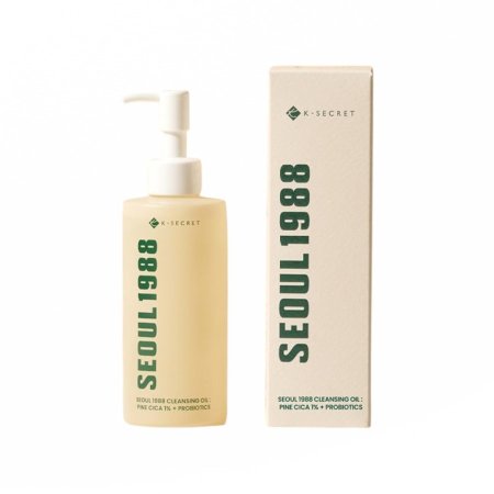 Seoul 1988 Cleansing Oil | زيت تنظيف الوجه سيول 1988 Pine Cica 1% + Probiotics | خلاصة الصنوبر 1% + البروبيوتيك
