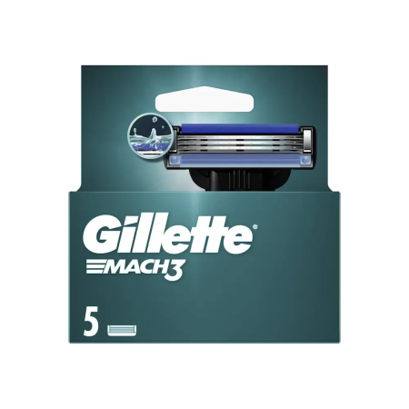 شفرات جيليت ماك 3 القابلة للتبديل للرجال (Gillette Mach3 Razor Refills for Men)