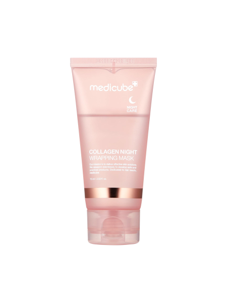 ماسك ليلي بالكولاجين للعنايه بالبشرة – Medicube Collagen Night Wrapping Face Mask