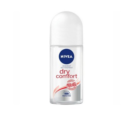 مزيل عرق نيفيا دراي كومفورت رول أون  – NIVEA Deo Roll-On Dry Comfort