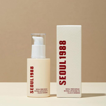 Seoul 1988 Serum | سيروم سيول 1988 Retinal Liposome 2% + Black Ginseng | ريتينال ليبوزوم 2% + الجنسنغ الأسود